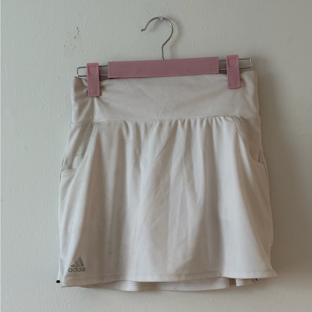 Adidas Women's white gold skort